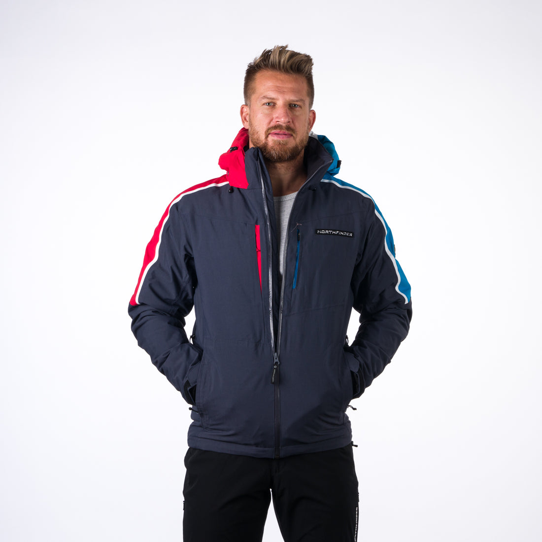 BU-36528SNW men's ski jacket BU-36528SNW