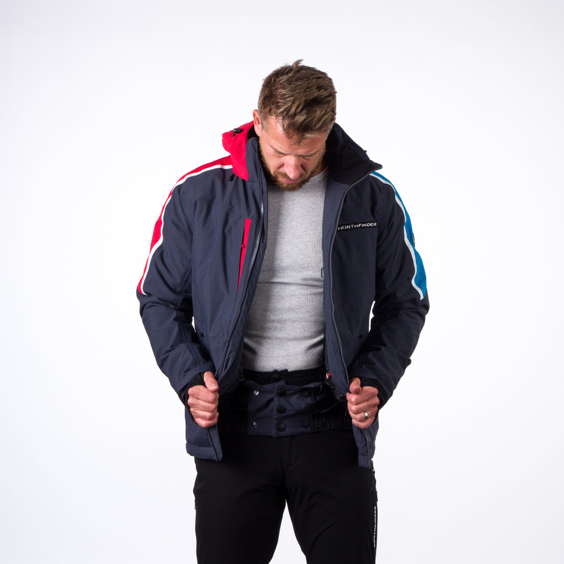 BU-36528SNW men's ski jacket BU-36528SNW