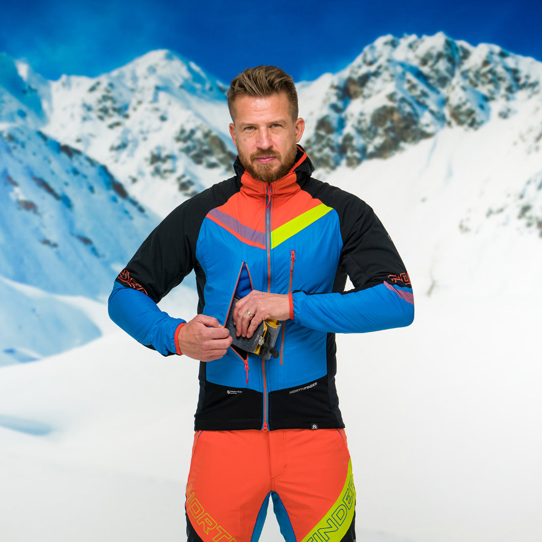 BU-38061SKP men's jacket ski-touring technical  polartec® alpha direct 2 L SOLISKO