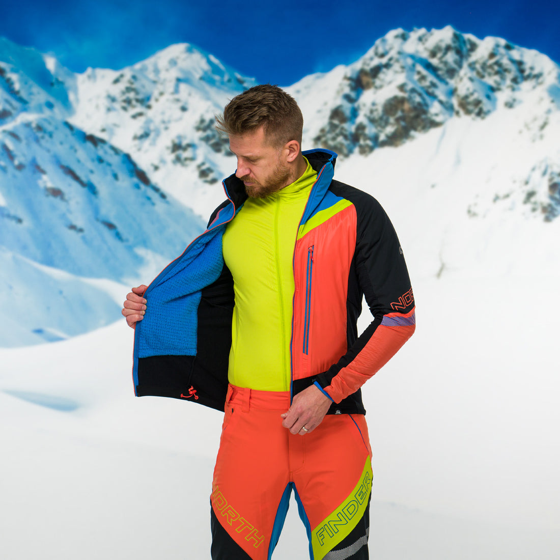 BU-38061SKP men's jacket ski-touring technical  polartec® alpha direct 2 L SOLISKO