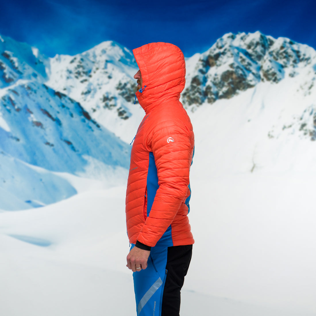 BU-38081SKP men's jacket ski-touring thermal primaloft® BUDIN