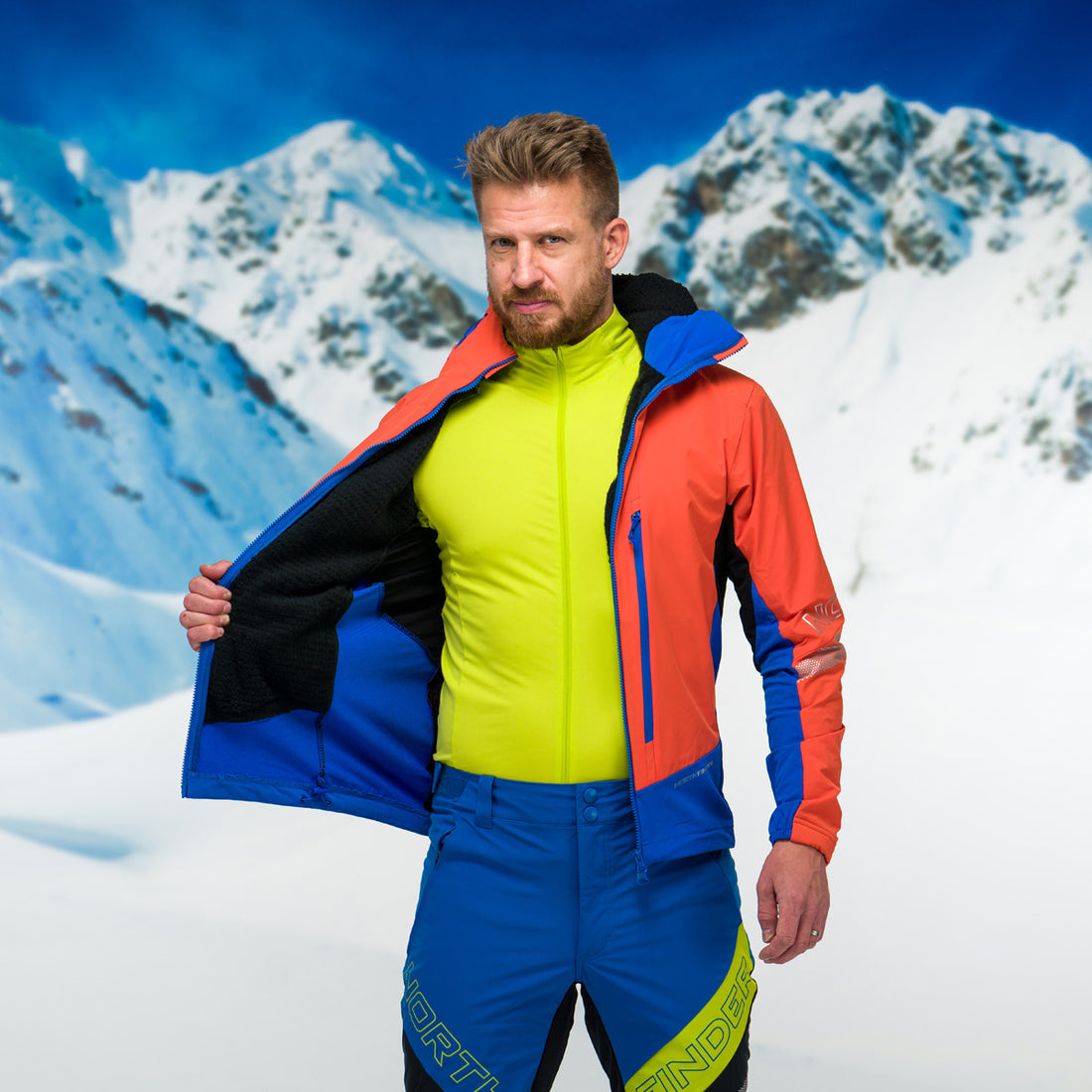 BU-3810SKP men's jacket ski-touring  polartec® alpha direct SOKOLEC