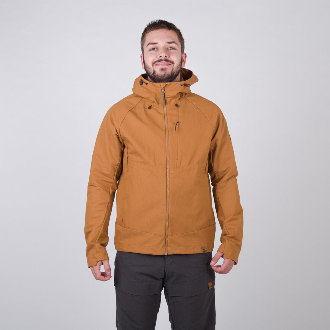 BU-3868AD men's wax jacket adventure TRENGER