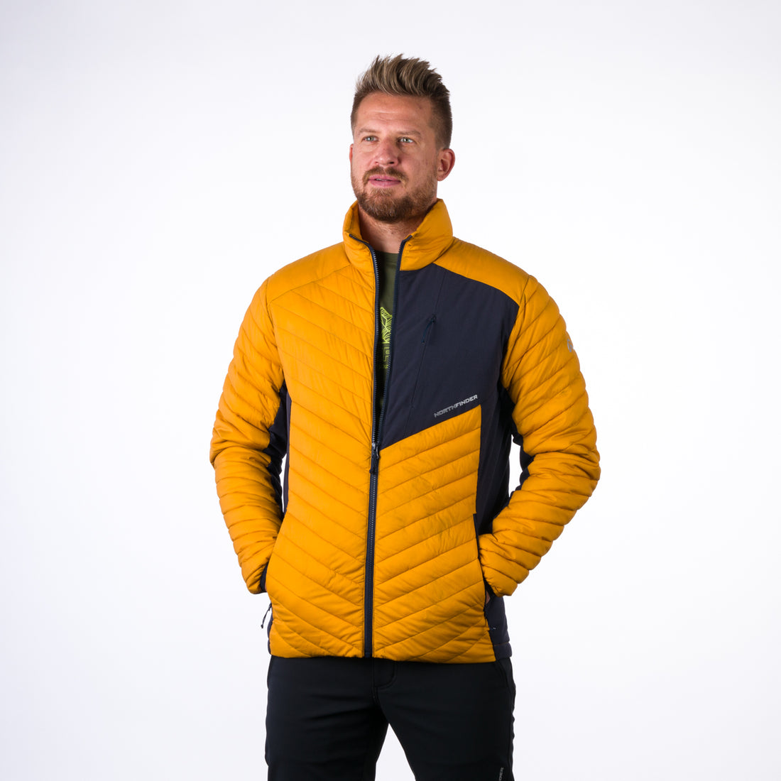 BU-3905OR men's likedown jacket travel style YOUSEF