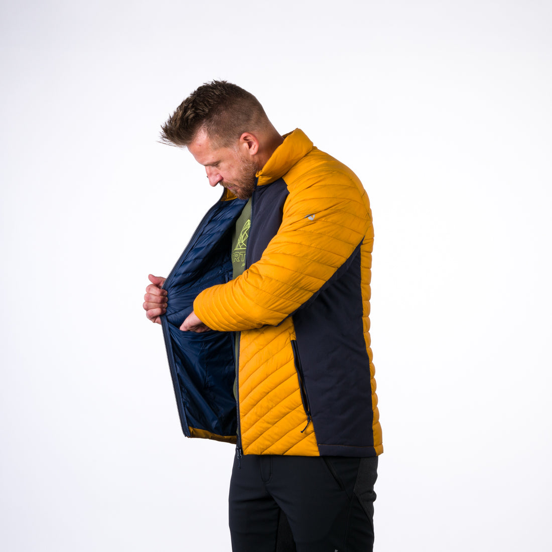 BU-3905OR men's likedown jacket travel style YOUSEF