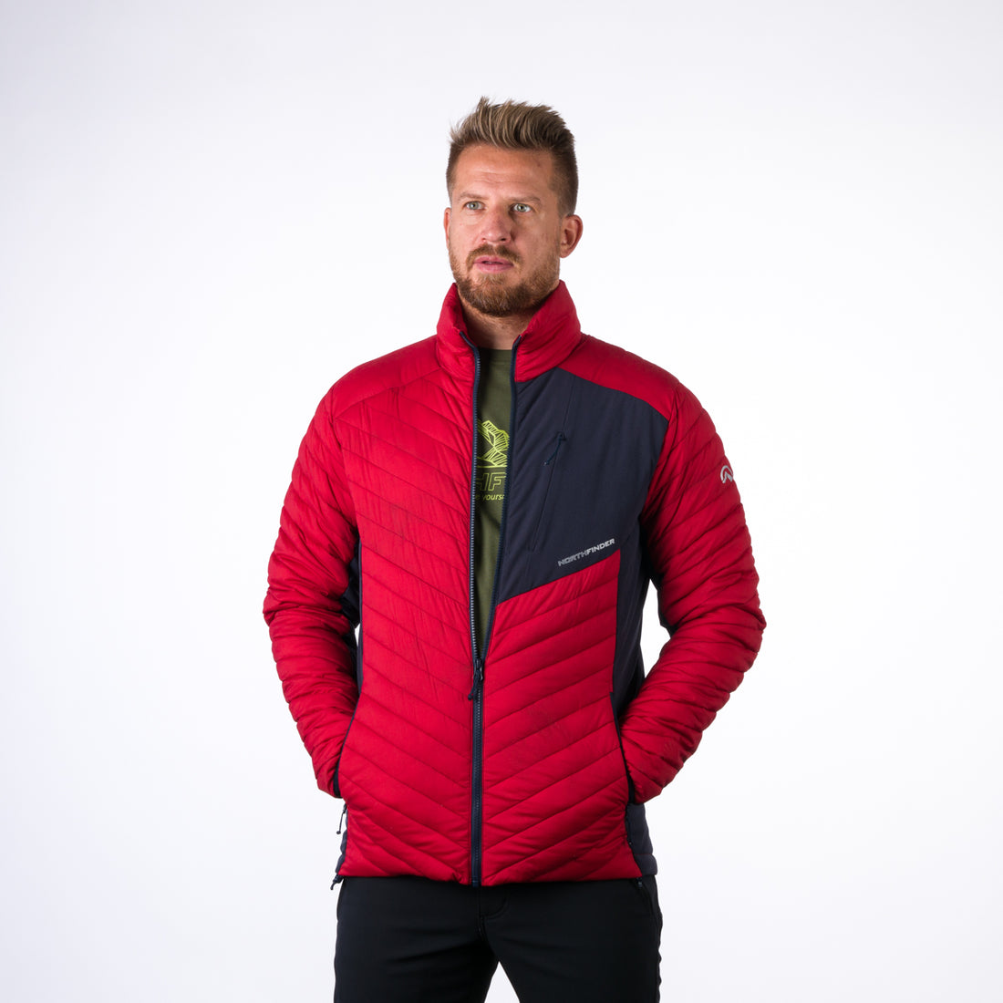 BU-3905OR men's likedown jacket travel style YOUSEF