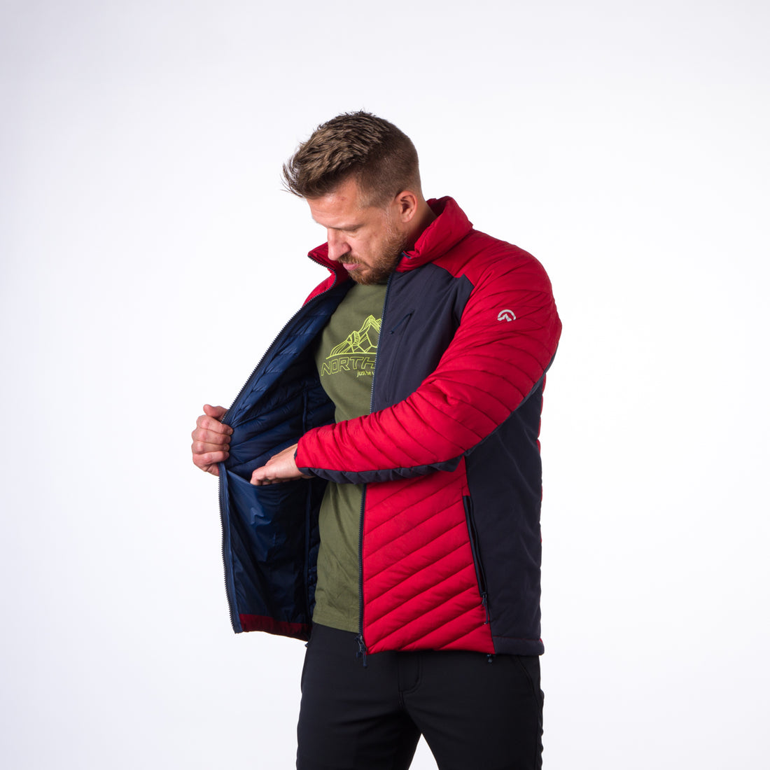 BU-3905OR men's likedown jacket travel style YOUSEF