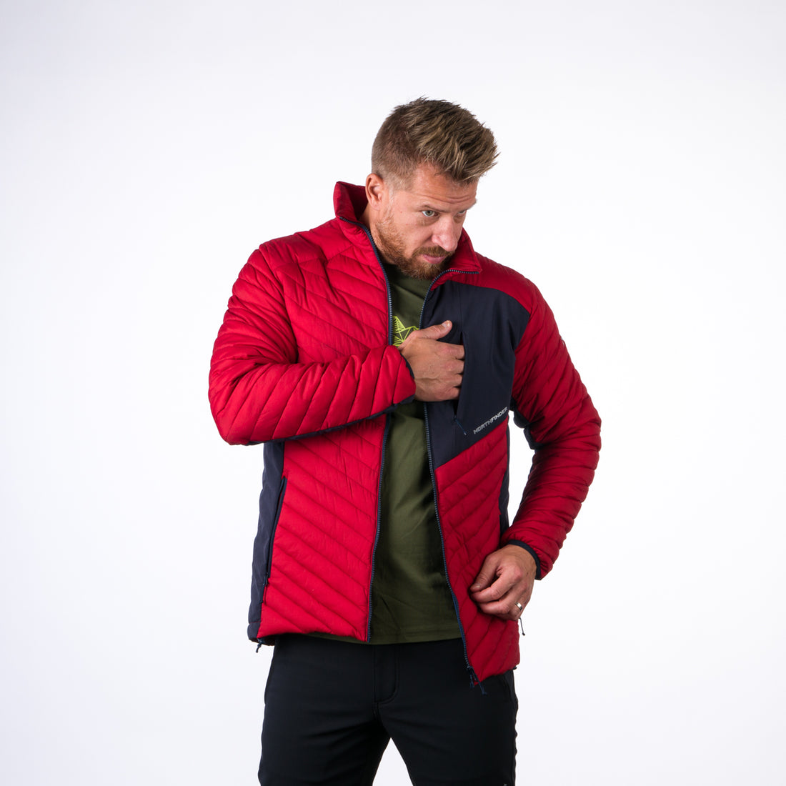 BU-3905OR men's likedown jacket travel style YOUSEF