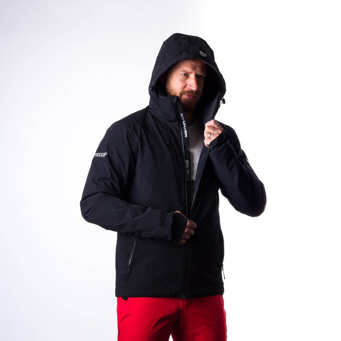 BU-3921SNW men's ski trend jacket insulated full pack BENTLY