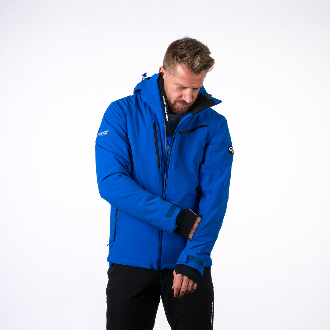 BU-3921SNW men's ski trend jacket insulated full pack BENTLY