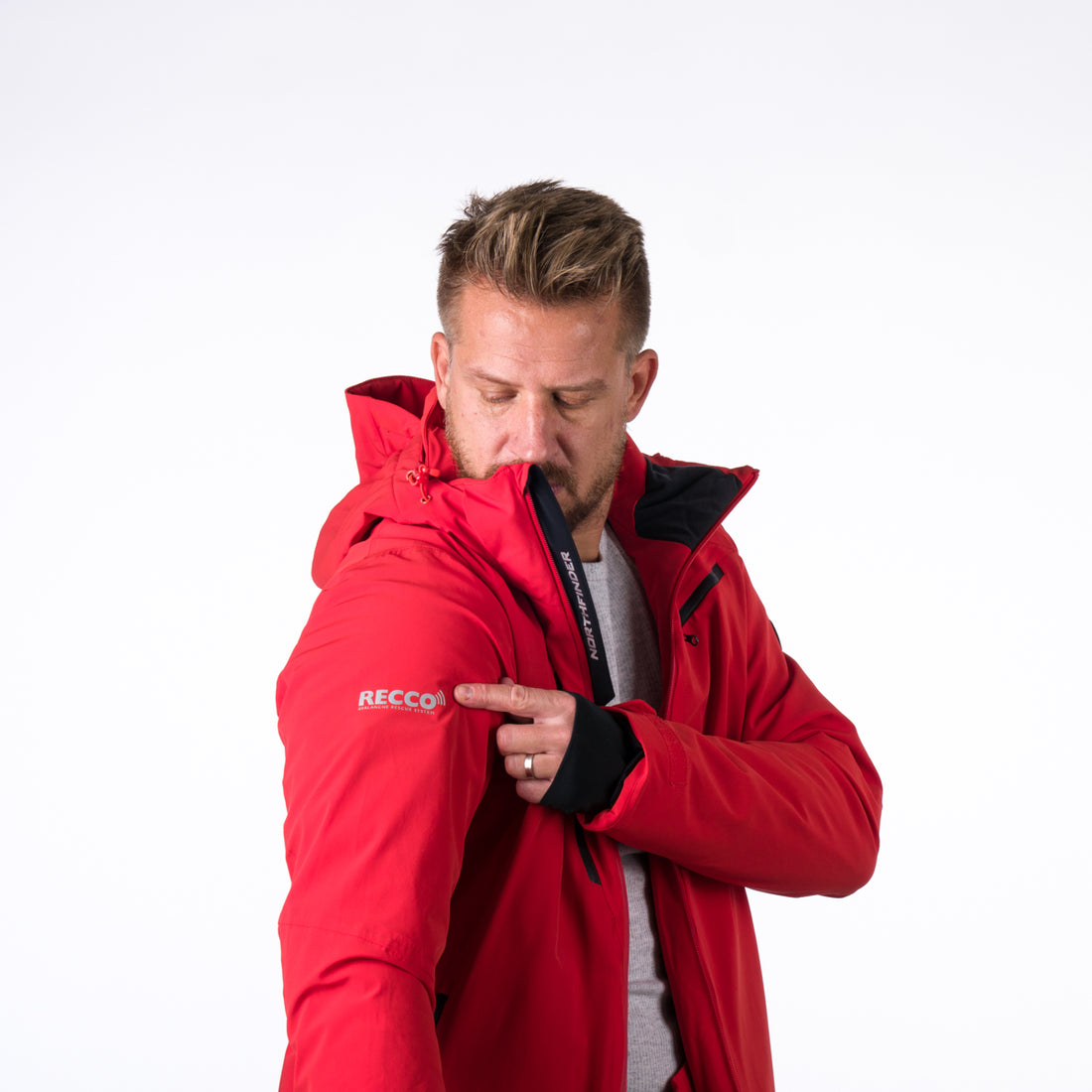 BU-3921SNW men's ski trend jacket insulated full pack BENTLY