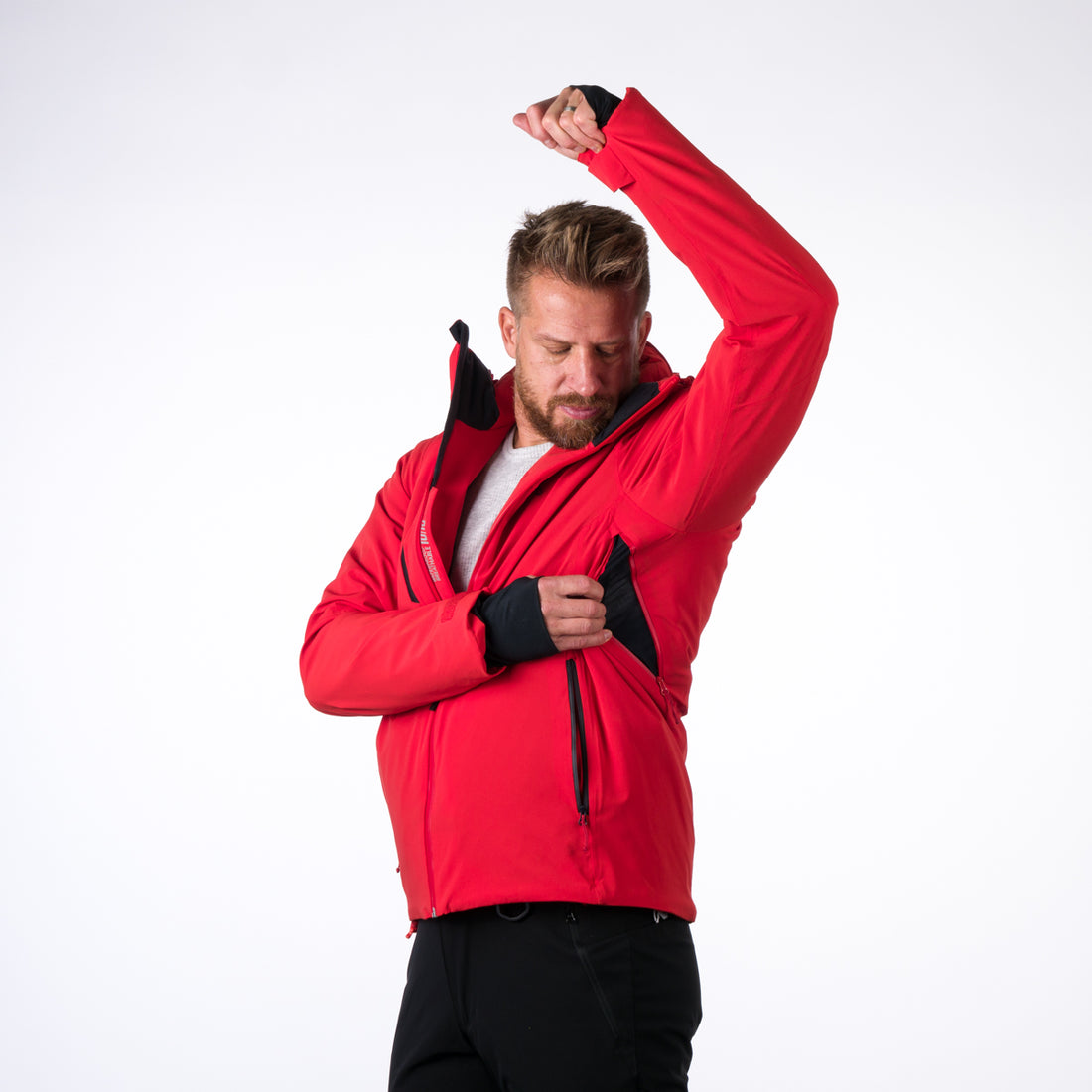 BU-3921SNW men's ski trend jacket insulated full pack BENTLY