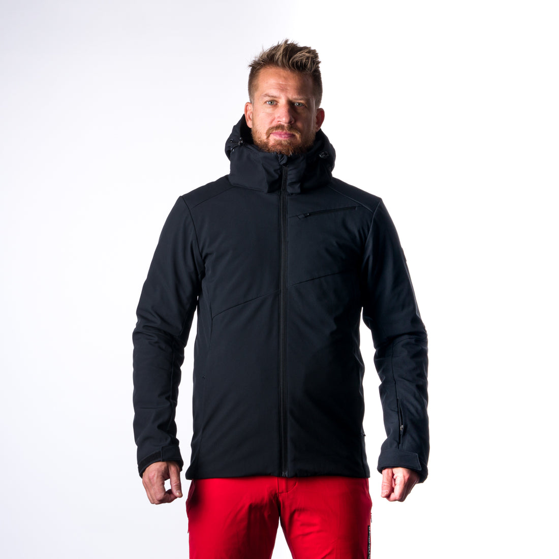 BU-3924SNW men's ski jacket softshell insulated full pack 3l KOBE