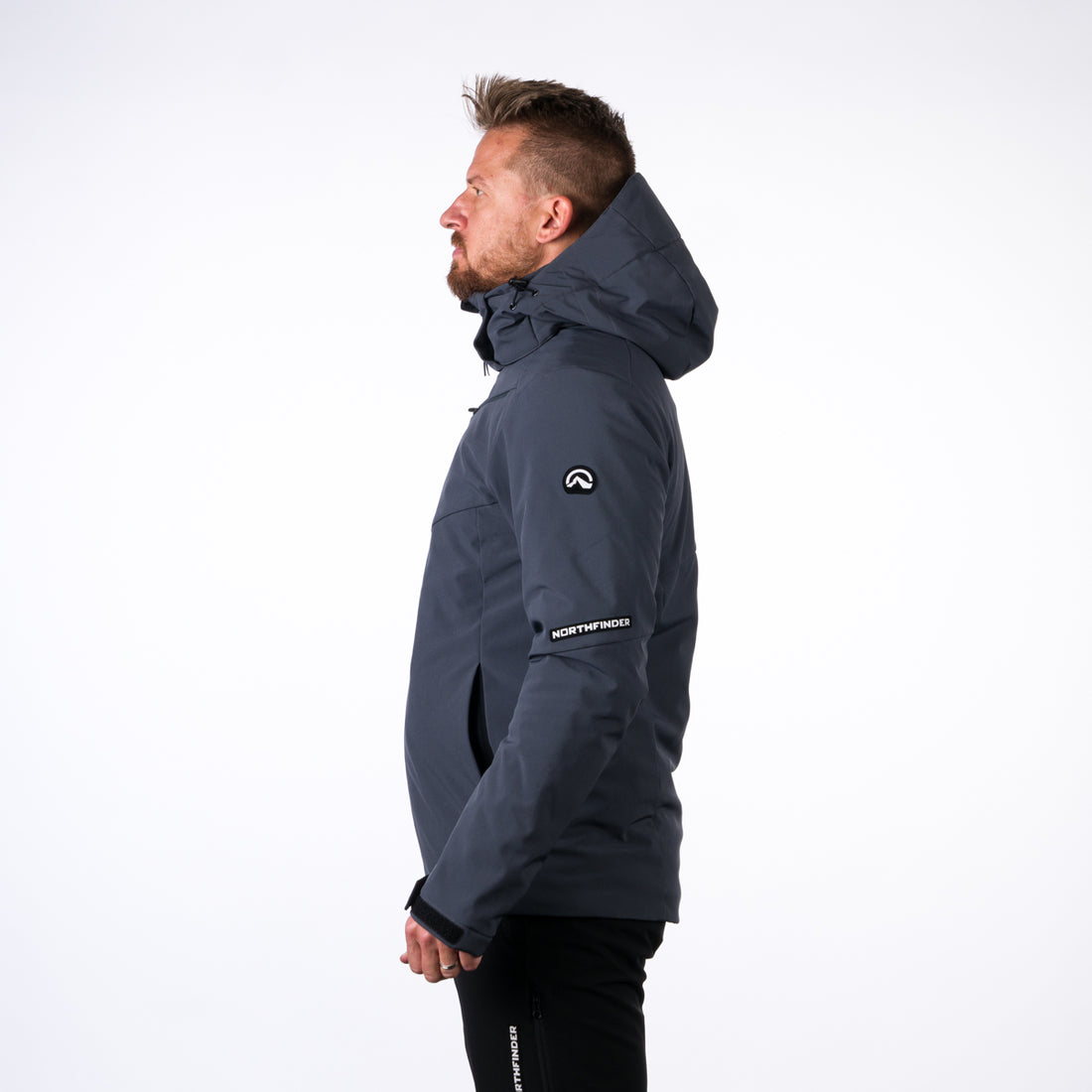 BU-3924SNW men's ski jacket softshell insulated full pack 3l KOBE