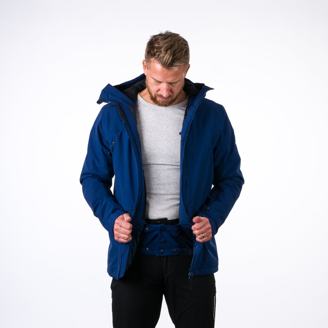 BU-3925SNW men's prolonged ski jacket insulated CHANDLER