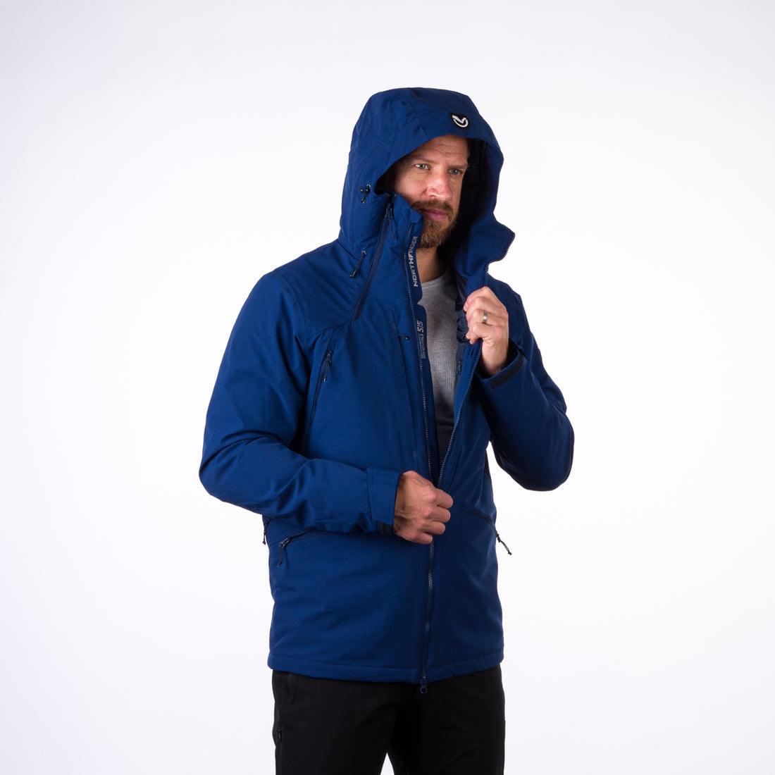 BU-3925SNW men's prolonged ski jacket insulated CHANDLER