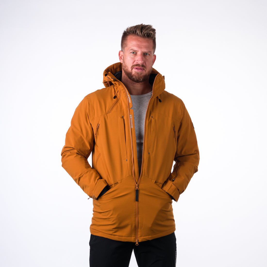 BU-3925SNW men's prolonged ski jacket insulated CHANDLER