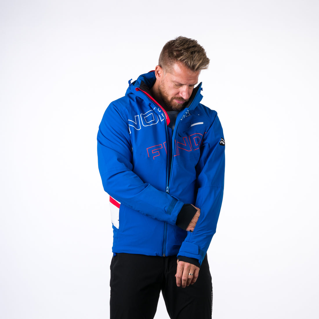 BU-3929SNW men's ski trend jacket insulated full pack DAMIEN