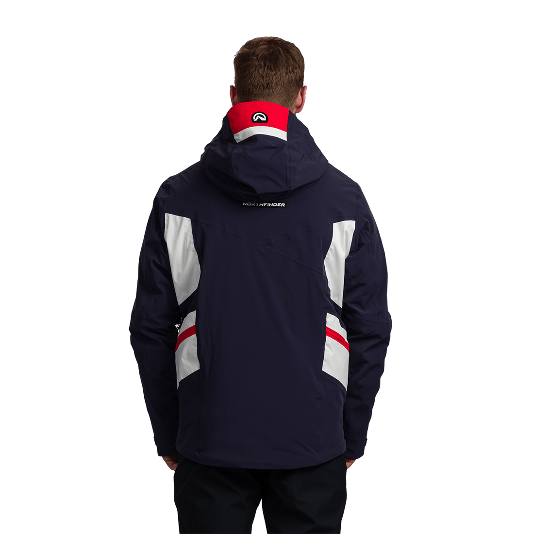 BU-3929SNW men's ski trend jacket insulated full pack DAMIEN