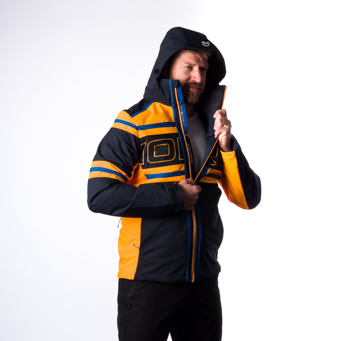BU-3930SNW men's ski trend jacket insulated full pack RAMIRO