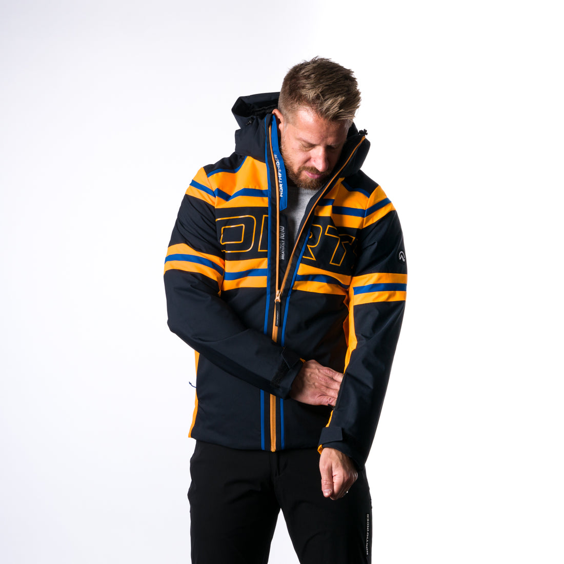 BU-3930SNW men's ski trend jacket insulated full pack RAMIRO