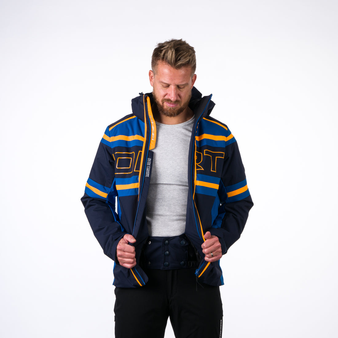 BU-3930SNW men's ski trend jacket insulated full pack RAMIRO