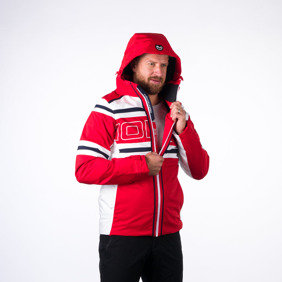 BU-3930SNW men's ski trend jacket insulated full pack RAMIRO
