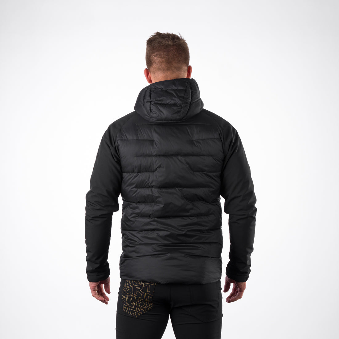 BU-3933SP men's insulated jacket combination with softshell NIKOLAS
