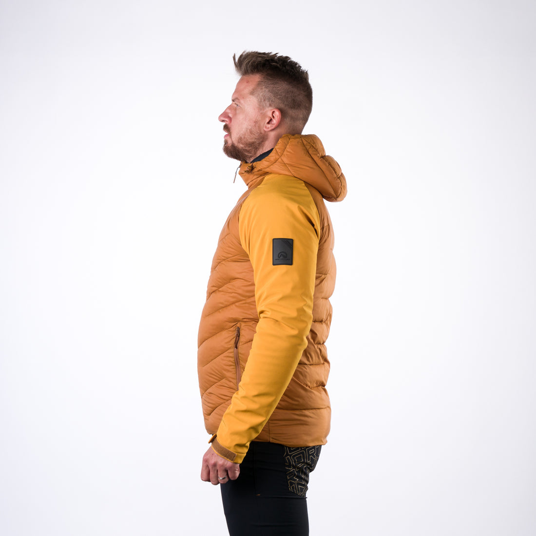 BU-3933SP men's insulated jacket combination with softshell NIKOLAS
