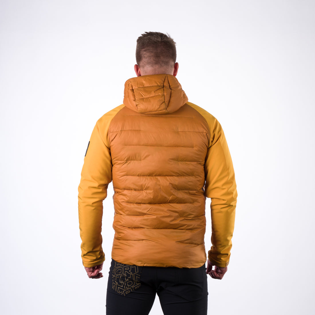 BU-3933SP men's insulated jacket combination with softshell NIKOLAS