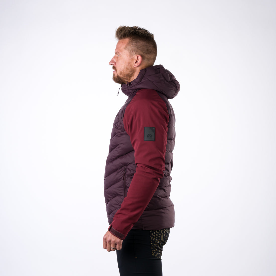 BU-3933SP men's insulated jacket combination with softshell NIKOLAS