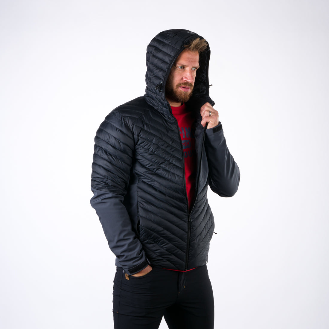 BU-3934SP men's active like down jacket MARSHALL
