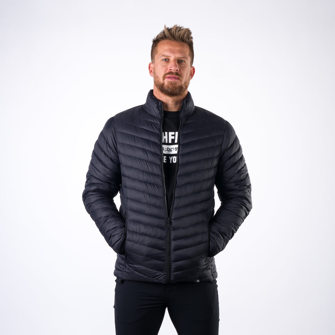 BU-3937SP men's active like down jacket TYLER