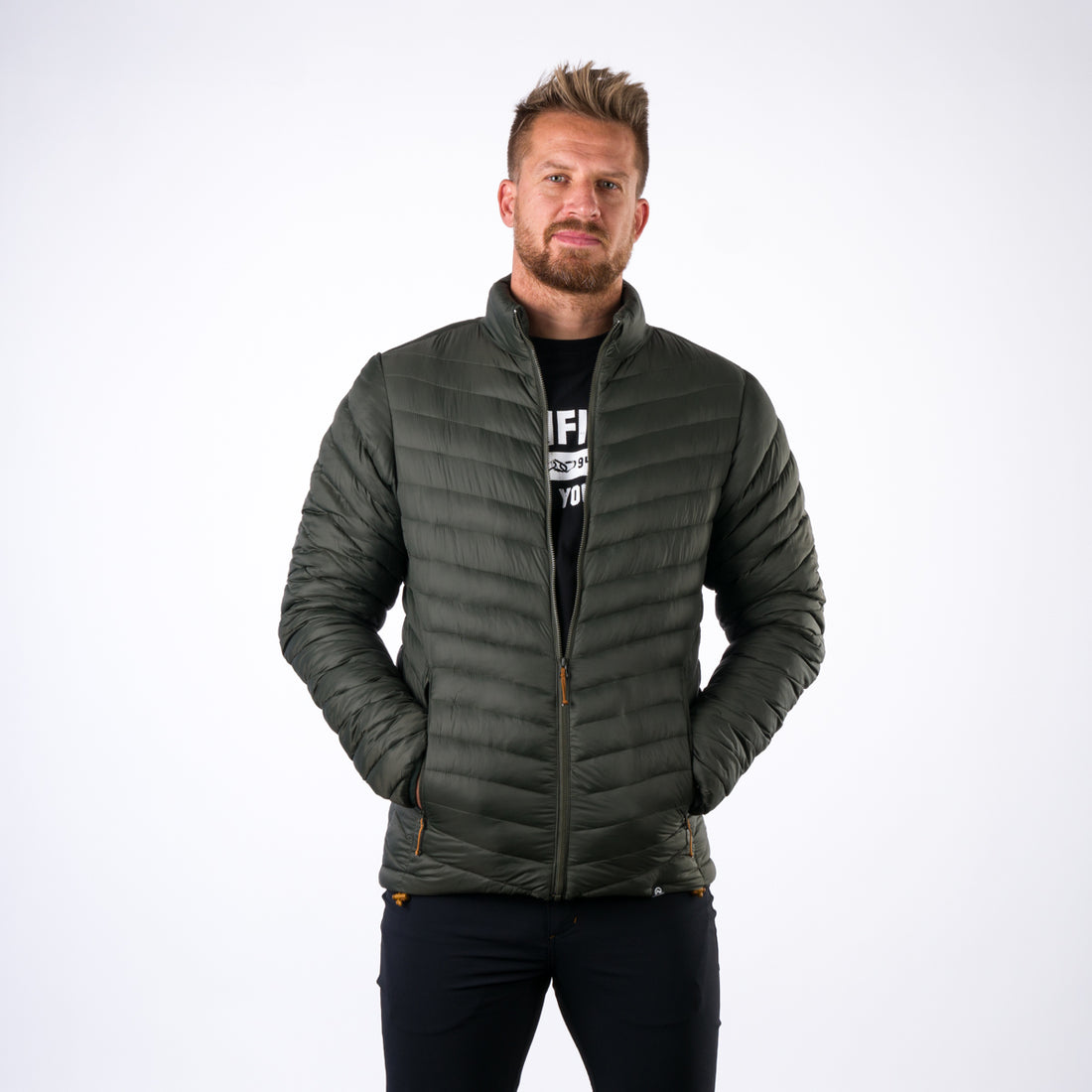 BU-3937SP men's active like down jacket TYLER