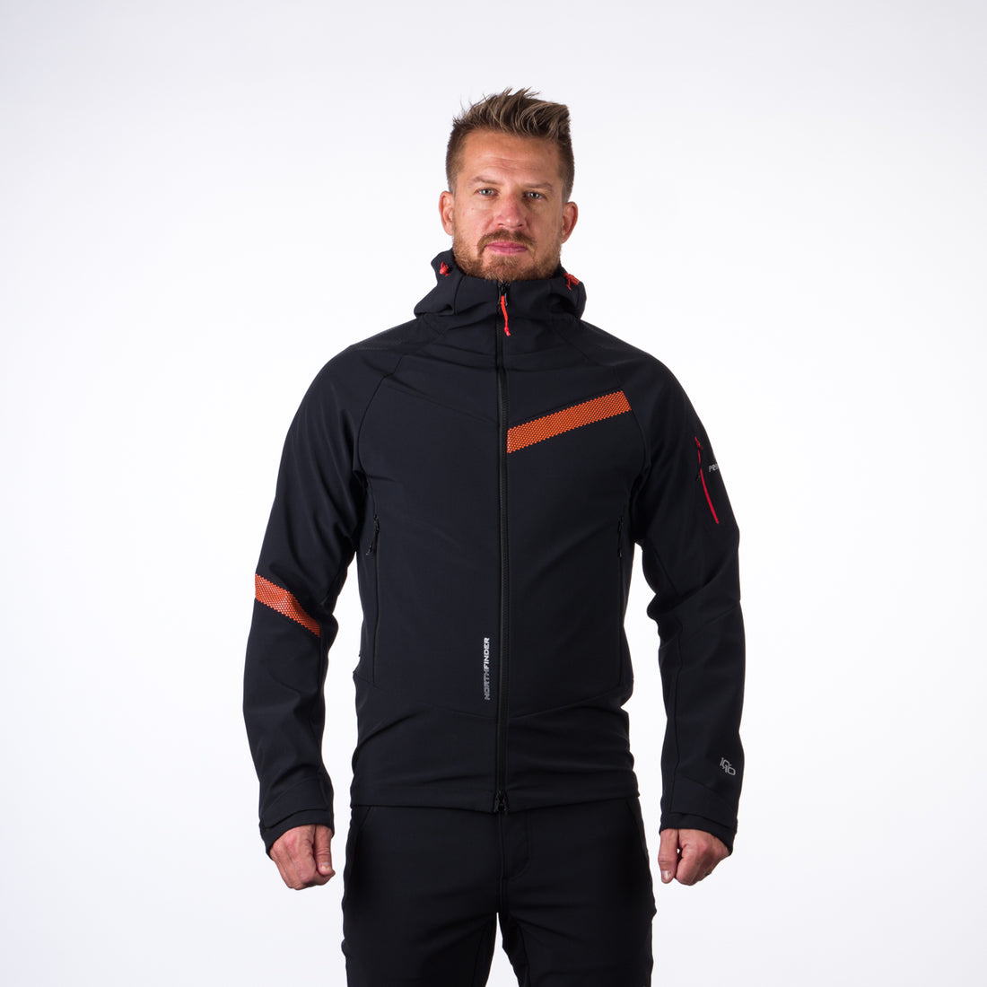 BU-3947PRO men's jacket stretch softshell LOMNICKY