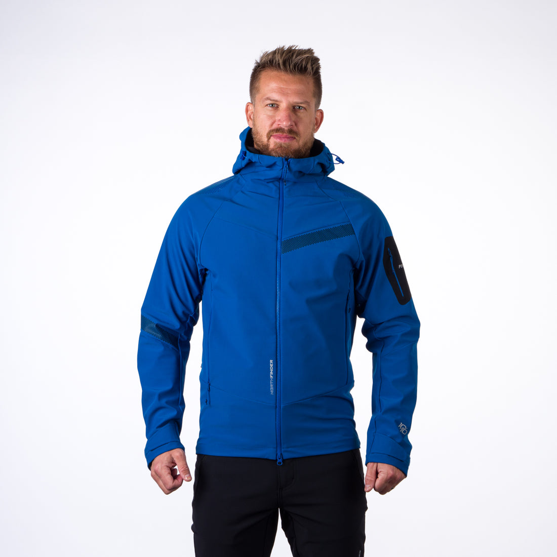 BU-3947PRO men's jacket stretch softshell LOMNICKY