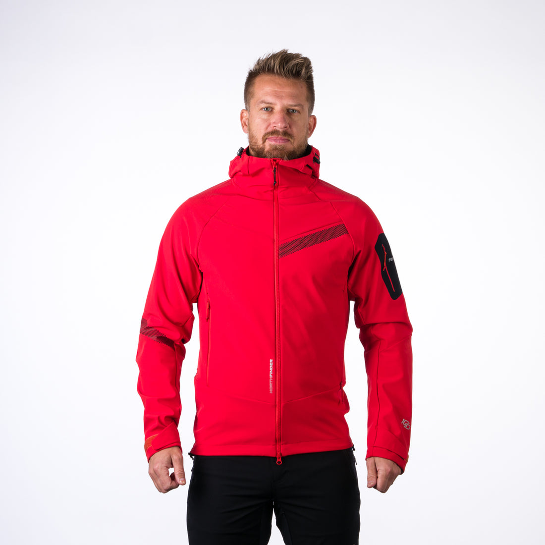 BU-3947PRO men's jacket stretch softshell LOMNICKY