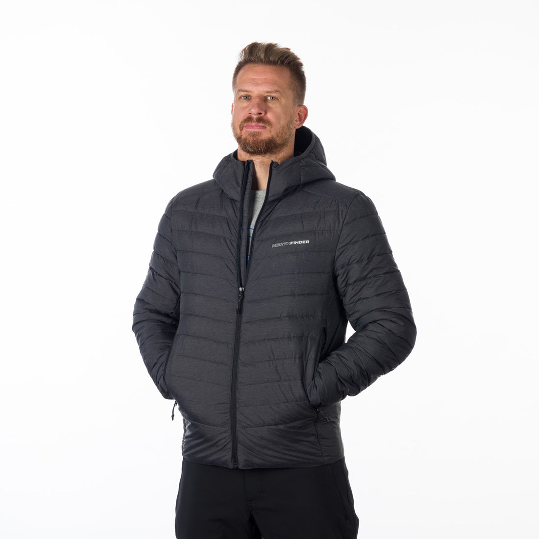 BU-39581SP men's versatile lightweight padded jacket with downlike insulation JUUST