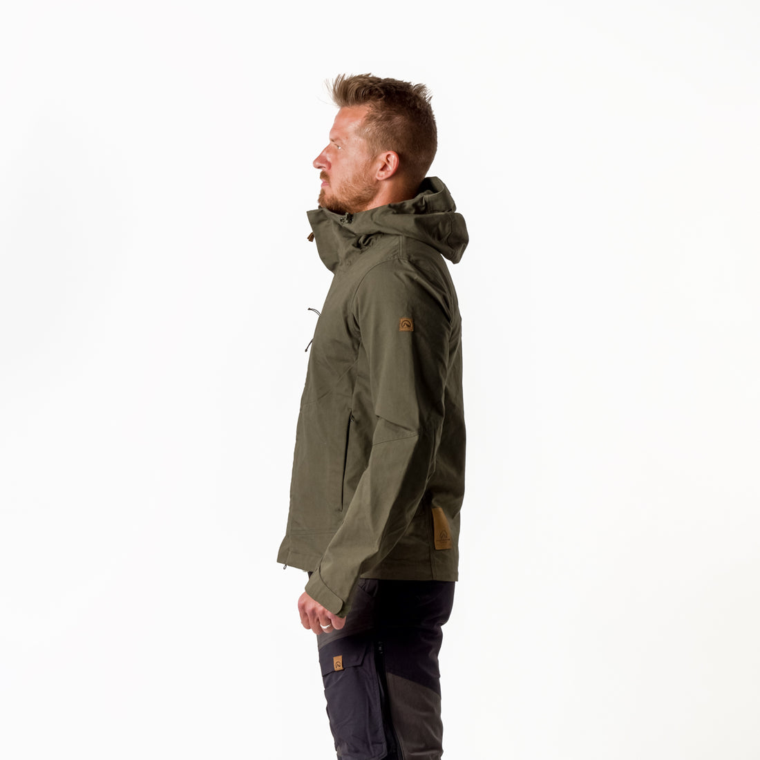 BU-3970AD men's wax jacket adventure KASH