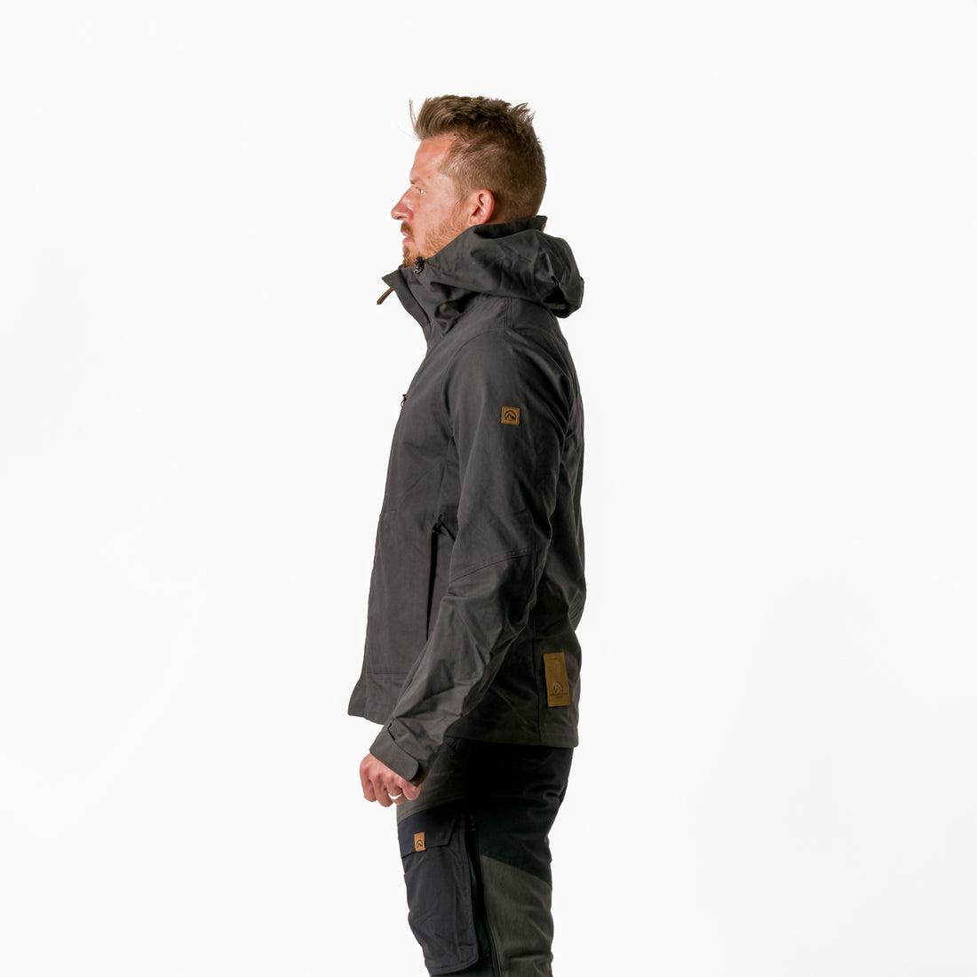 BU-3970AD men's wax jacket adventure KASH