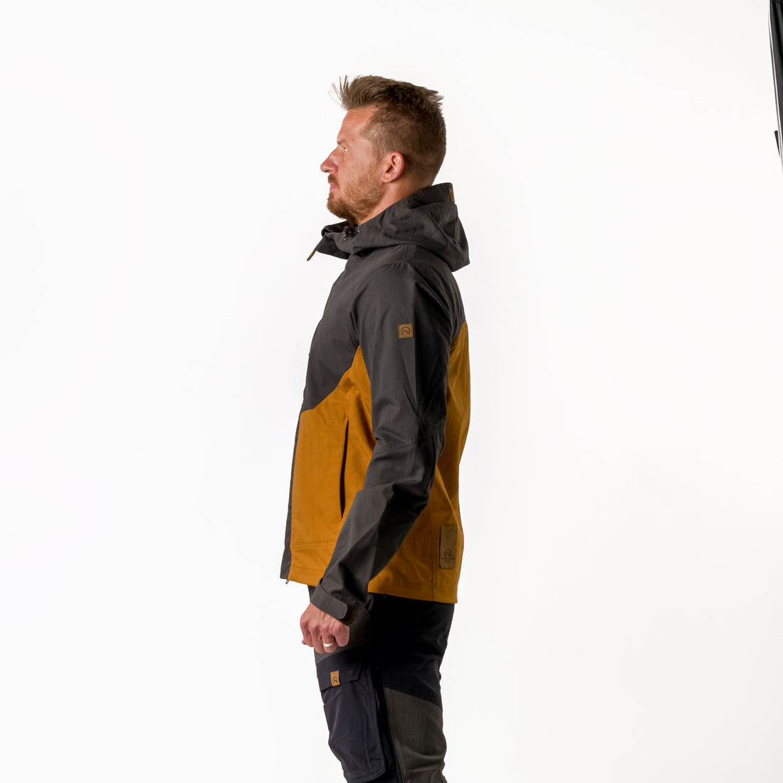 BU-3970AD men's wax jacket adventure KASH