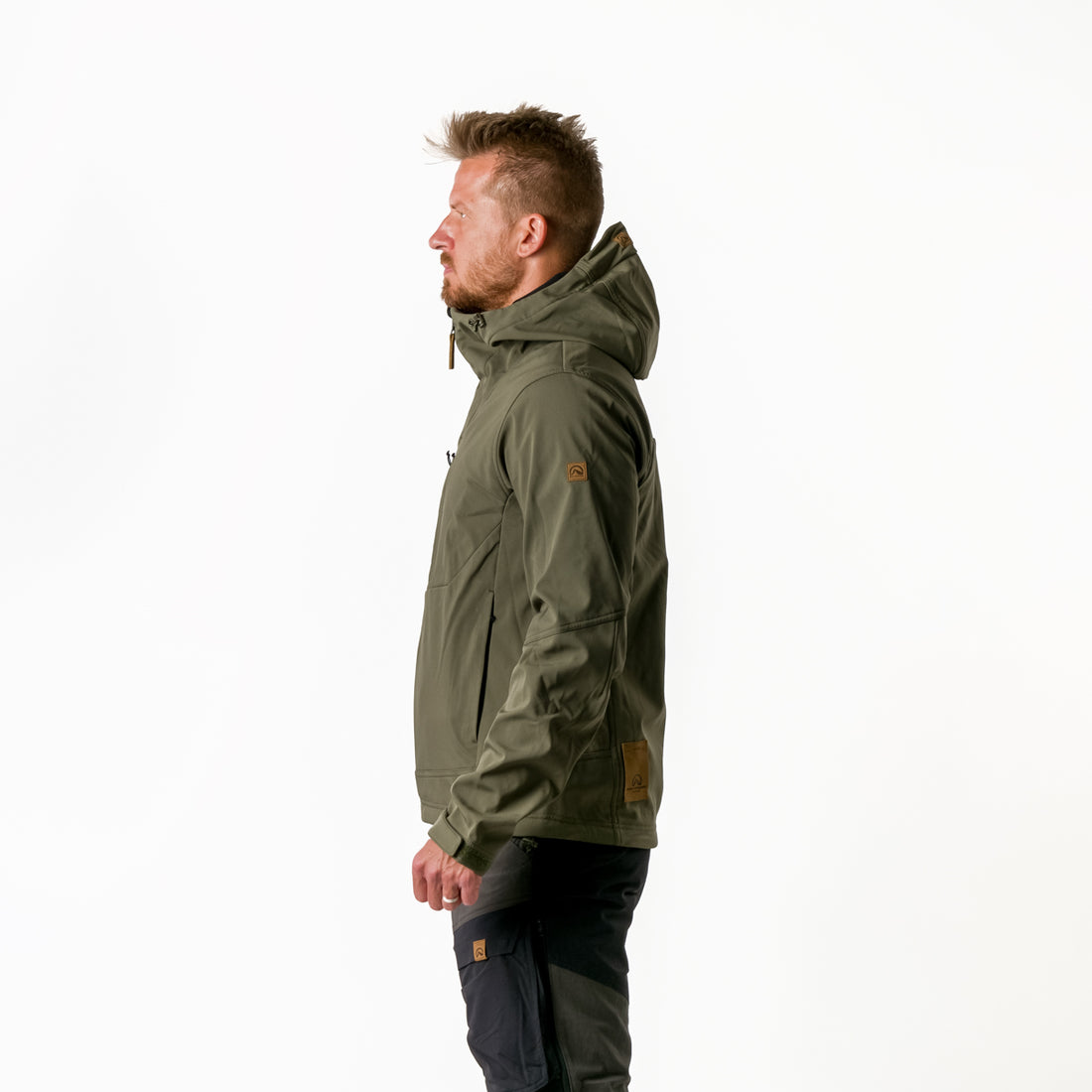 BU-3971AD men's softshell jacket 3L AUGUST