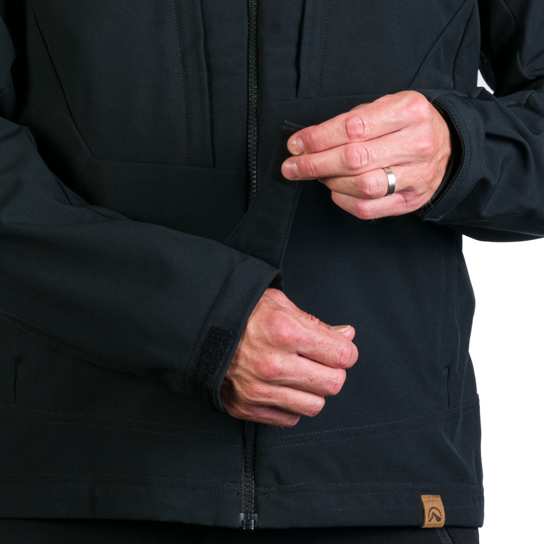 BU-3971AD men's softshell jacket 3L AUGUST