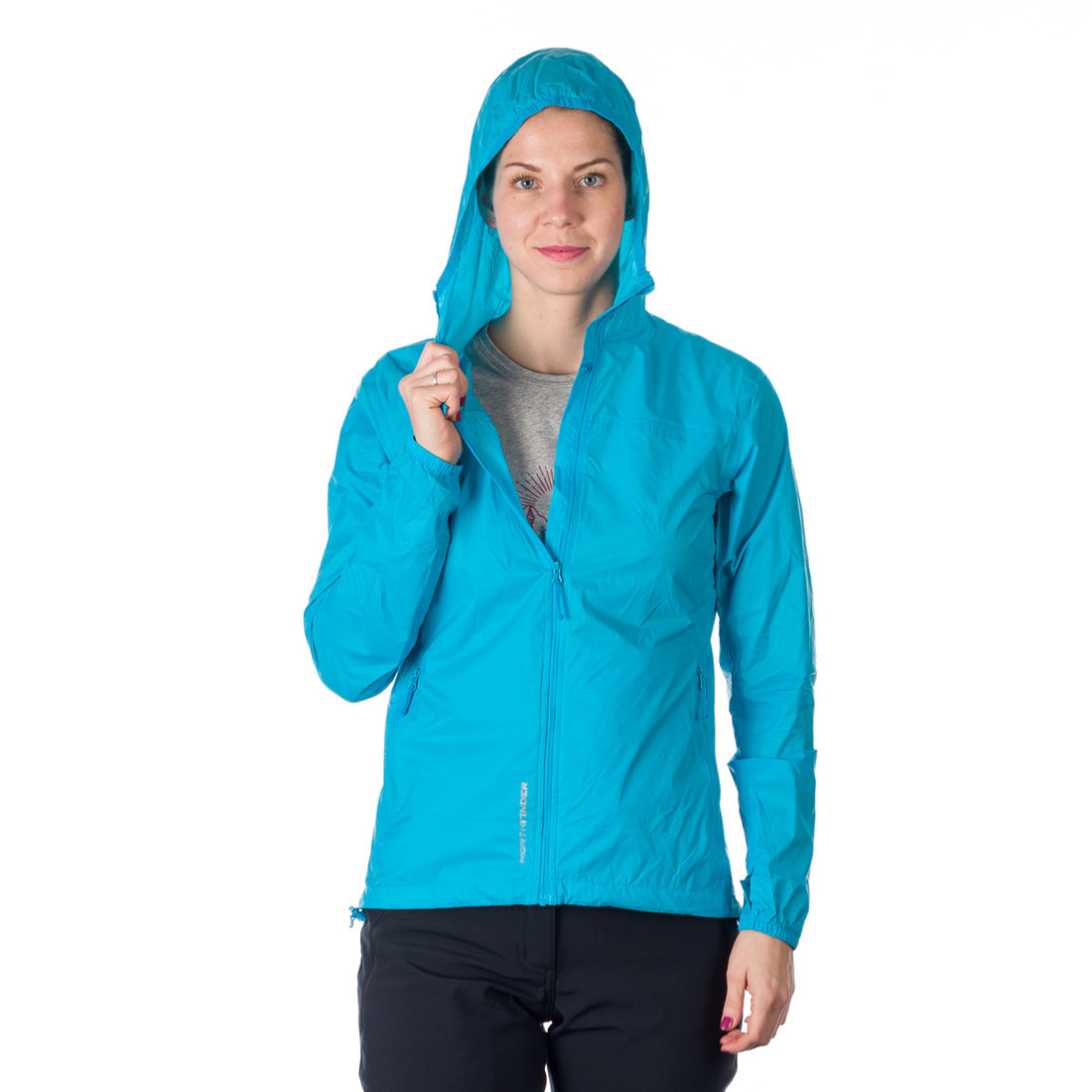 BU-4267OR women's waterproof jacket stowable 2l NORTHCOVER