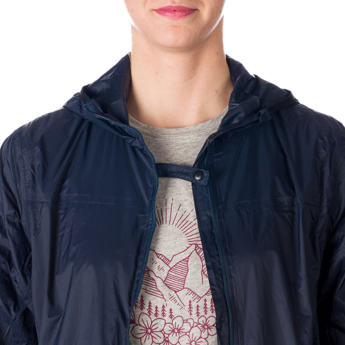 BU-4267OR women's waterproof jacket stowable 2l NORTHCOVER