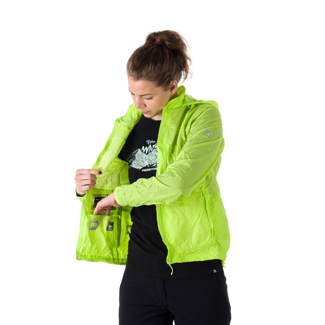 BU-4268OR women's waterproof multisport jacket stowable 2l NORTHKIT