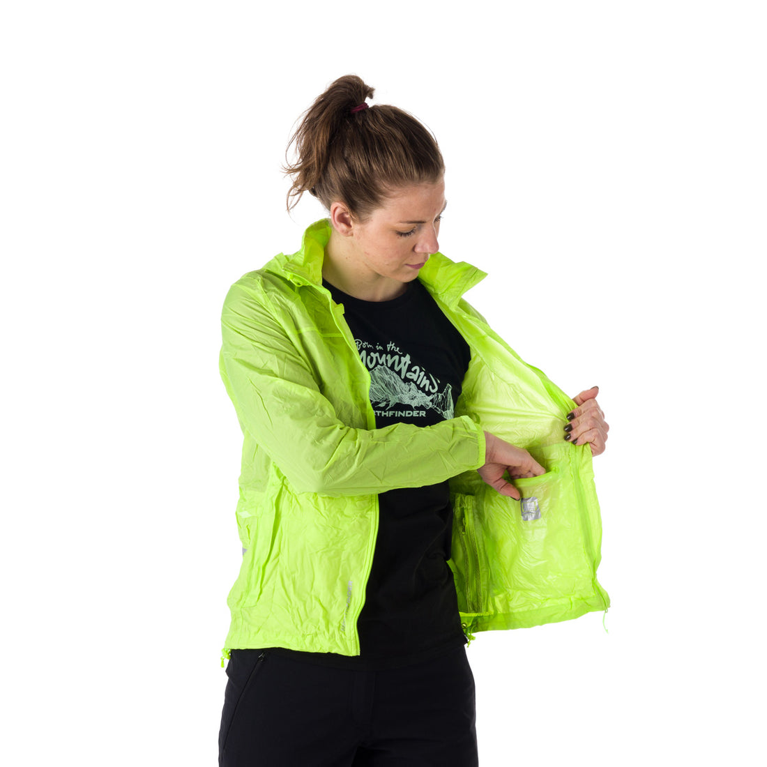 BU-4268OR women's waterproof multisport jacket stowable 2l NORTHKIT