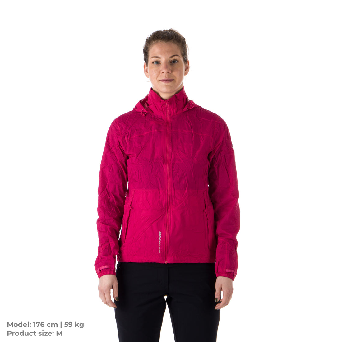 BU-4268OR women's waterproof multisport jacket stowable 2l NORTHKIT
