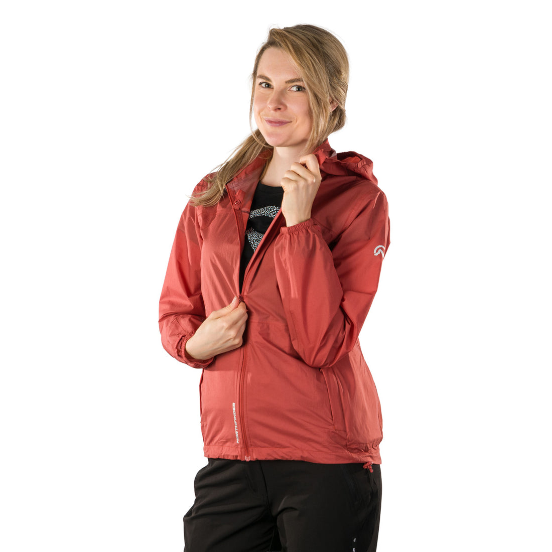 BU-4268OR women's waterproof multisport jacket stowable 2l NORTHKIT