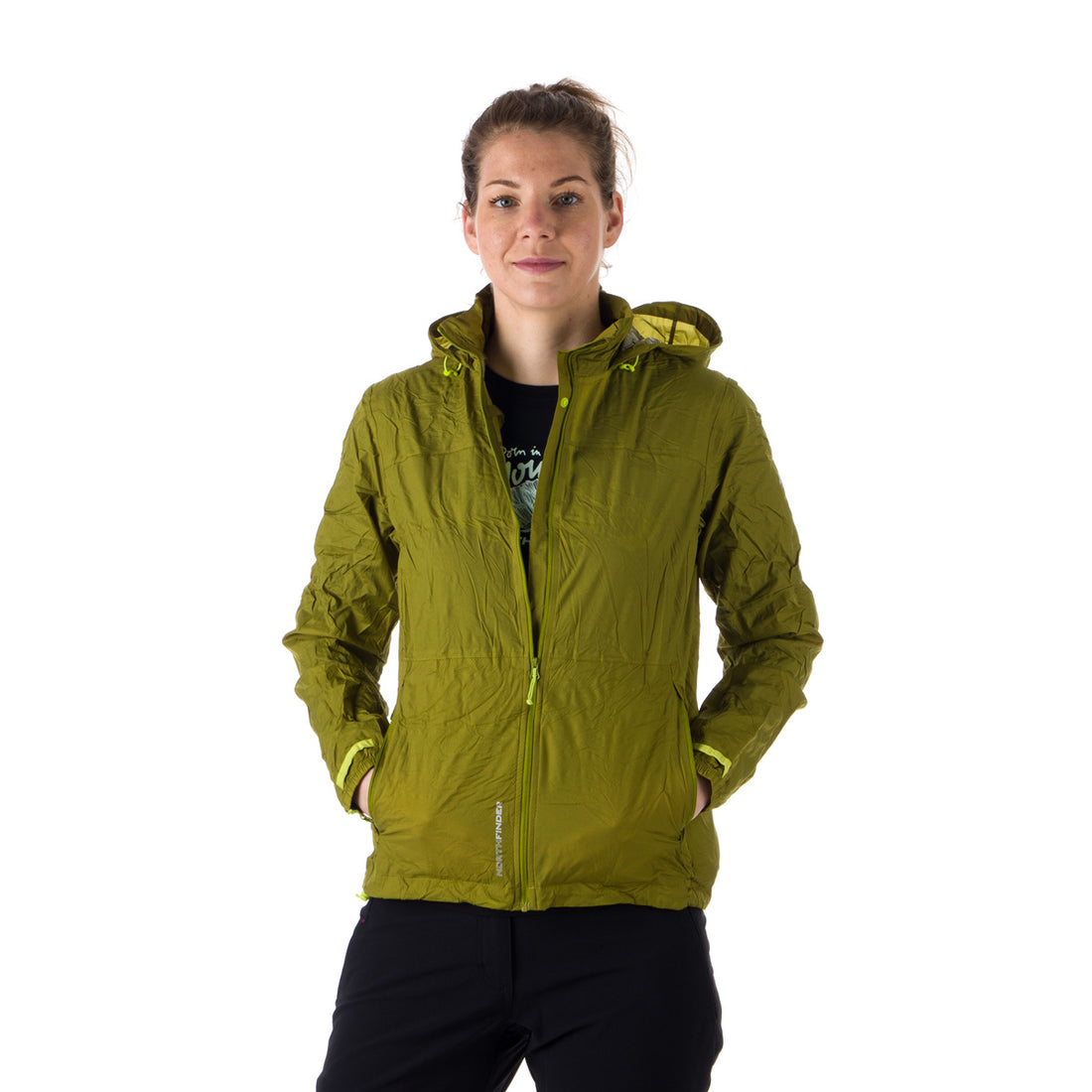 BU-4268OR women's waterproof multisport jacket stowable 2l NORTHKIT